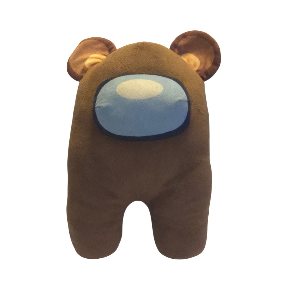 Among Us Brown Bear Plush 12" Crewmate Stuffed Toy Official InnerSloth Toikido